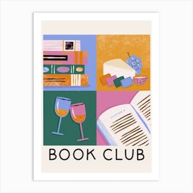 Book Club    Art Print