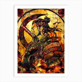 Samurai Warrior 1 Art Print