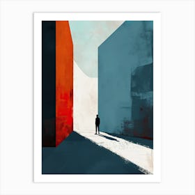 Shadows, Minimalism 1 Art Print