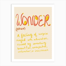 Wonder Art Print