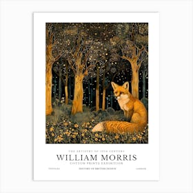 William Morris Exhibition Animals Series 37 Art Print