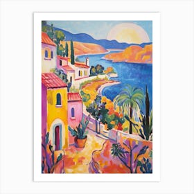 Sharm El Sheikh Egypt 3 Fauvist Painting Art Print