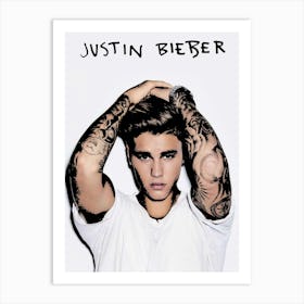 Justin Bieber 1 Art Print