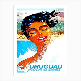 Fresh Water From Uruguau Coast Art Print