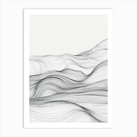 Abstract Landscape 2 Art Print