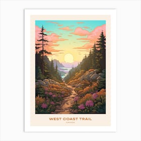 West Coast Trail Canada 4 Hike Poster Art Print