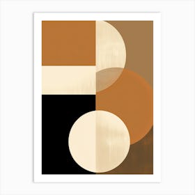 Retro Radiance; Nostalgic Nexus, Mid Century Art Print