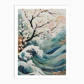 Cherry Blossom Tree 10 Art Print