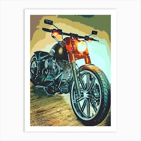 Harley 7 Art Print