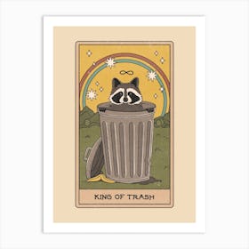 King Of Trash Art Print