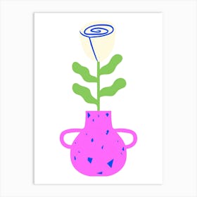 Flower In A Vase 2 Art Print