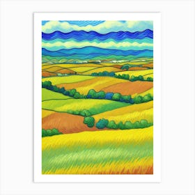 Wheat Field Art Print