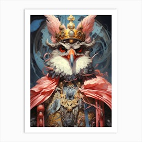 King Eagle Art Print