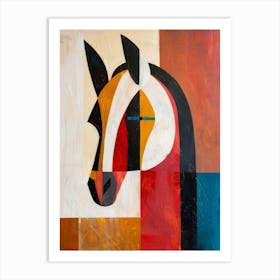 Horse Head 9 Art Print