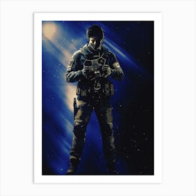 Light Of Heroes ― Echo Rainbow Six Siege Art Print