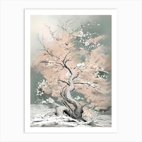 Cherry Blossom Tree 8 Art Print