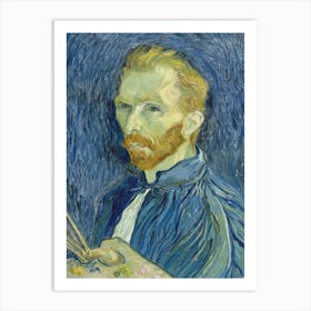 Van Gogh - Self Portrait 1 Art Print