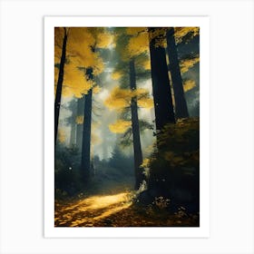 Forest 45 Art Print