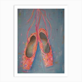 Ballet Shoes Art Print