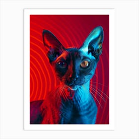 Sphynx Cat 5 Art Print