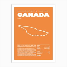 F1 Race Track Canada Formula 1 Racing Track F1 Merch Formula One F1 Poster Formula 1 Poster F1 Art Print