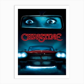 Christine 1983 Movies Horror Art Print