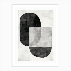 Manokwari Stone Park Bauhaus Minimalist Art Print