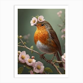 Robin 21 Art Print