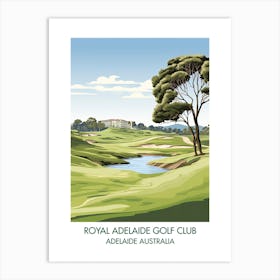 Royal Adelaide Golf Club   Adelaide Australia 2 Art Print