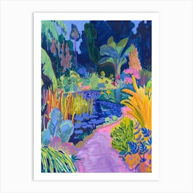 Walthamstow Wetlands London Parks Garden 3 Painting Art Print