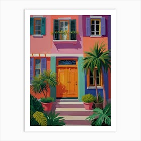 Leonardo Lightning Xl Create A Whimsical Urban Scene In A Vibr 1 Topaz Standard V2 4x Art Print