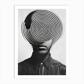 'Spiral Head' 1 Art Print