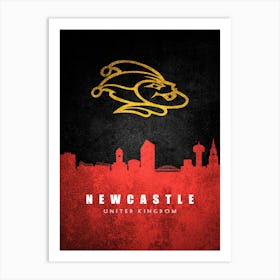 Newcastle Jesters Art Print