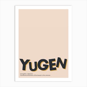 Definition Yugen Art Print