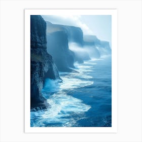 Cliffs Of Ireland 3 Art Print