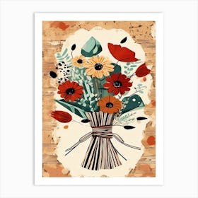 Bouquet Of Flowers 14 Art Print