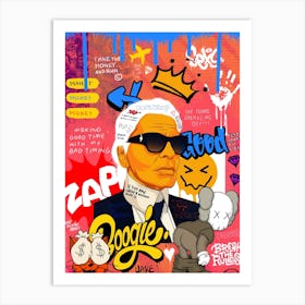 Karl Who Art Print