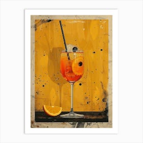 Aperol Spritz Art Print 242 Art Print