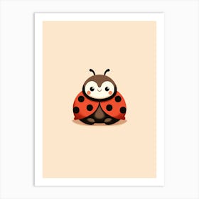 Ladybug Ladybird Baby Nursery Print Art Print