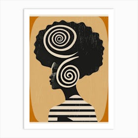 Afro Girl 31 Art Print