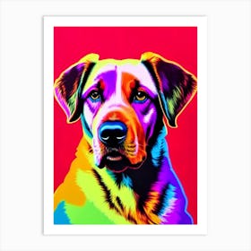 Leonberger Andy Warhol Style Dog Art Print