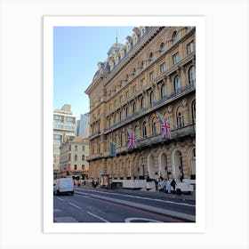 London Hotel Art Print