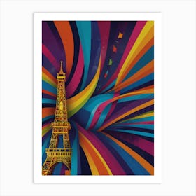 Paris Eiffel Tower Art Print