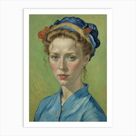 Portrait Of a Lady Art Print