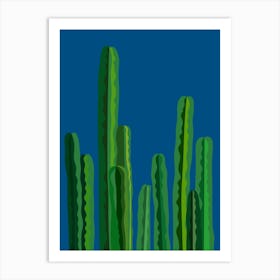 Cacti Art Print