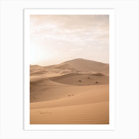 Sand Dunes Art Print