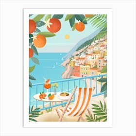 Summer in Italy Art Print