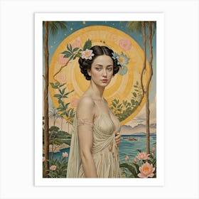 Tropical Aphrodite Art Print