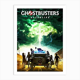 Ghostbusters Atlantis Art Print