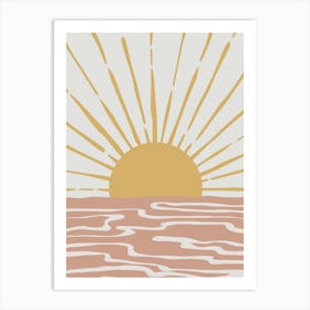 Bohemian Sunshine Art Print